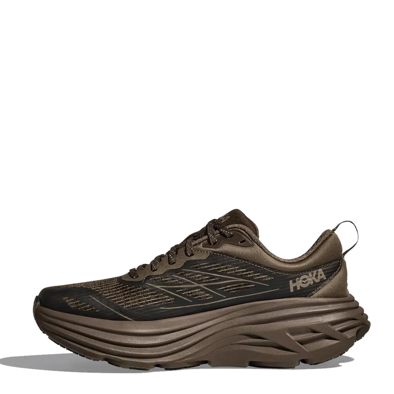 Hoka Bondi 8 TS Caged Trainer Umber / Deep Umber