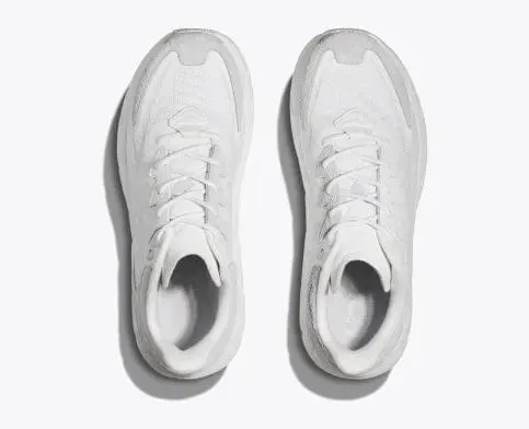 Hoka Unisex Clifton LS Walking Shoes- White/Nimbus Cloud