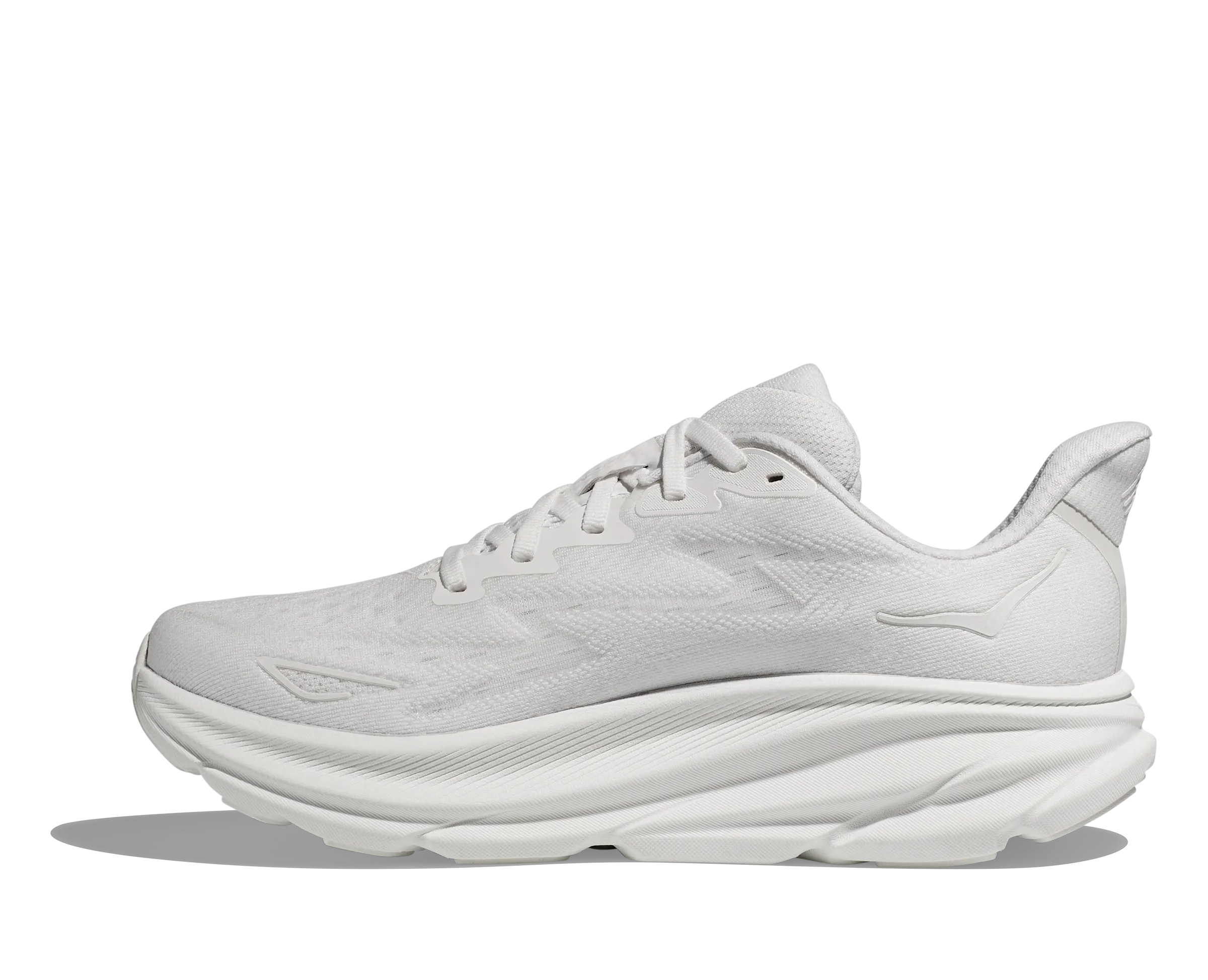 Hoka Womens Trainer Clifton 9 White/White