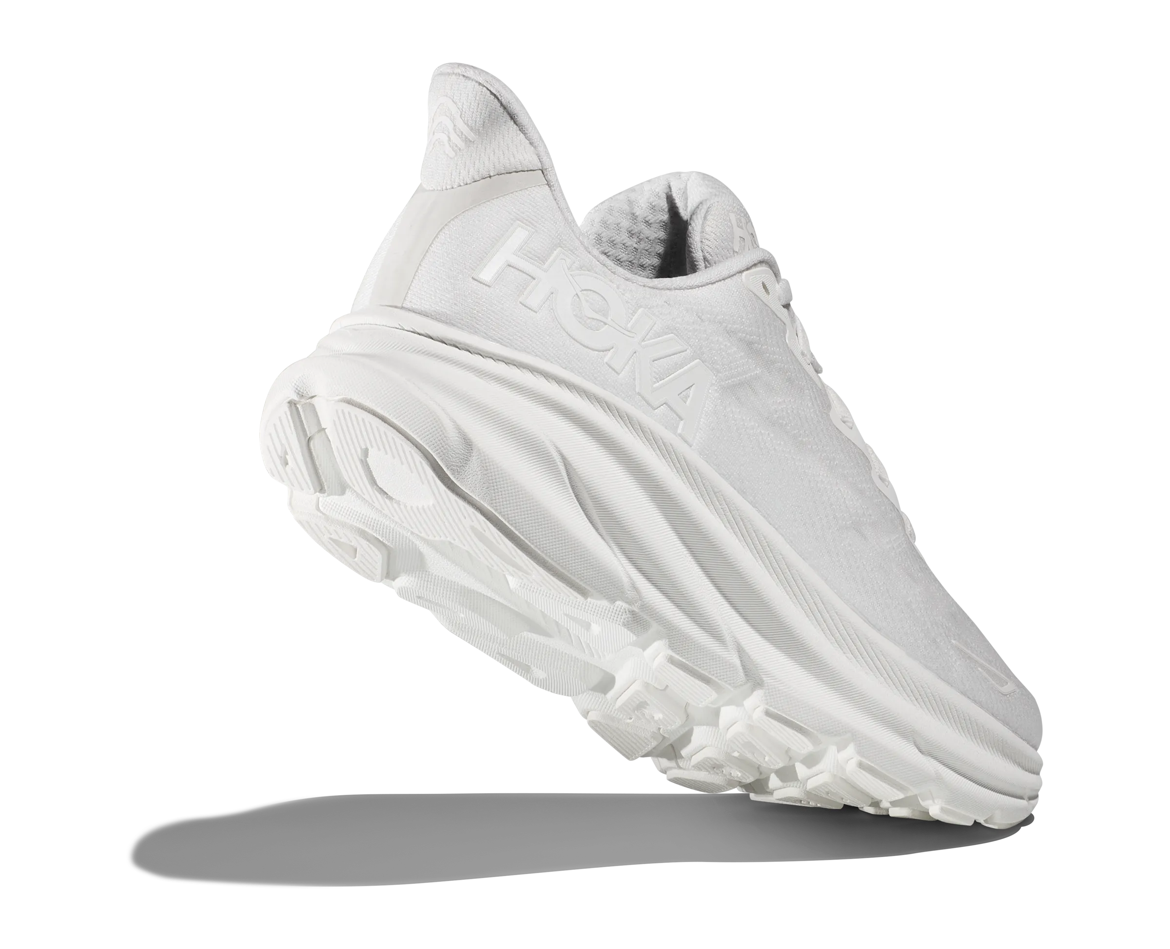 Hoka Womens Trainer Clifton 9 White/White