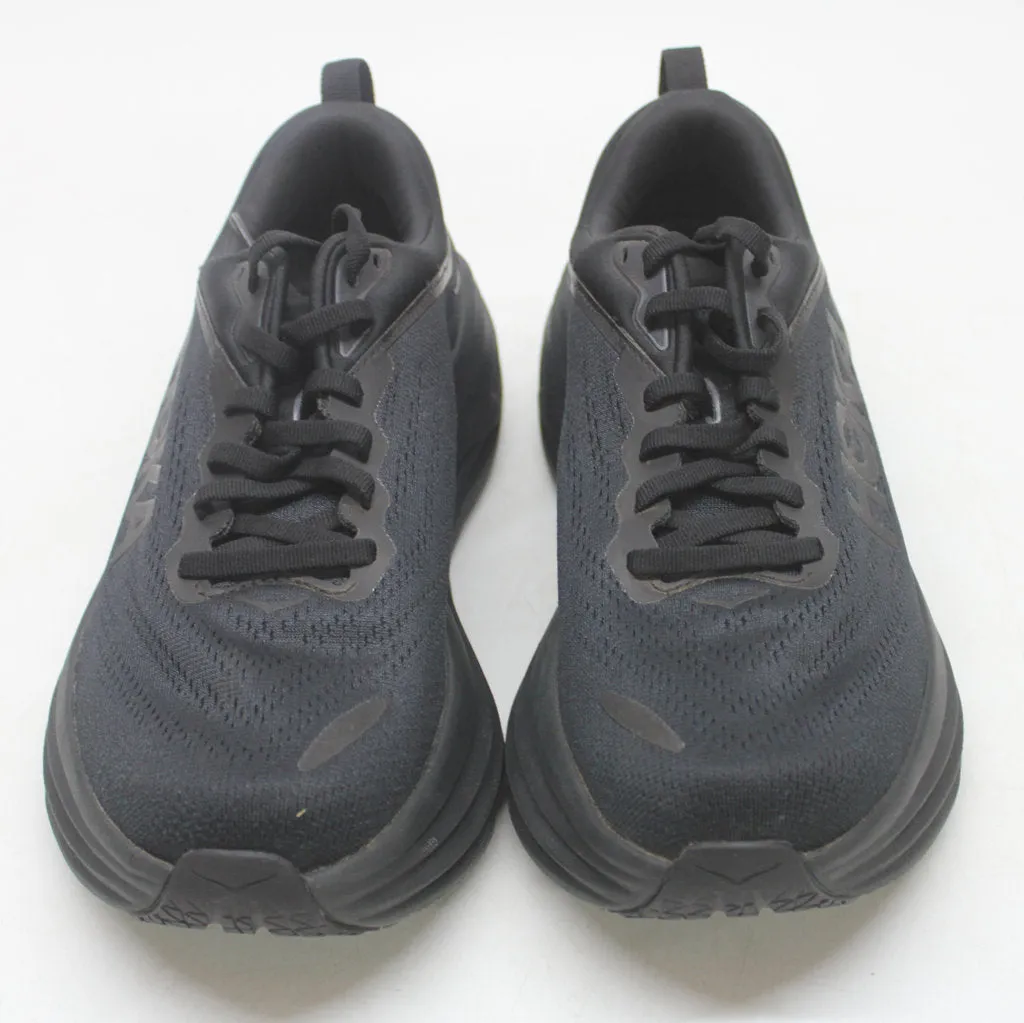 Hoka Womens Trainers Bondi 8 Lace-Up Low-Top Running Sneakers Textile - UK 7