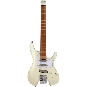 Ibanez ICHI10VWM Ichika Signature Headless Electric Guitar (Vintage White Matte)
