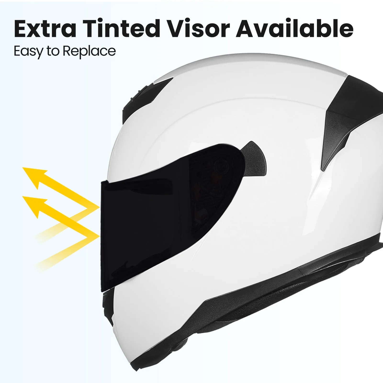 ILM Full Face Motorcycle Helmet Model 317