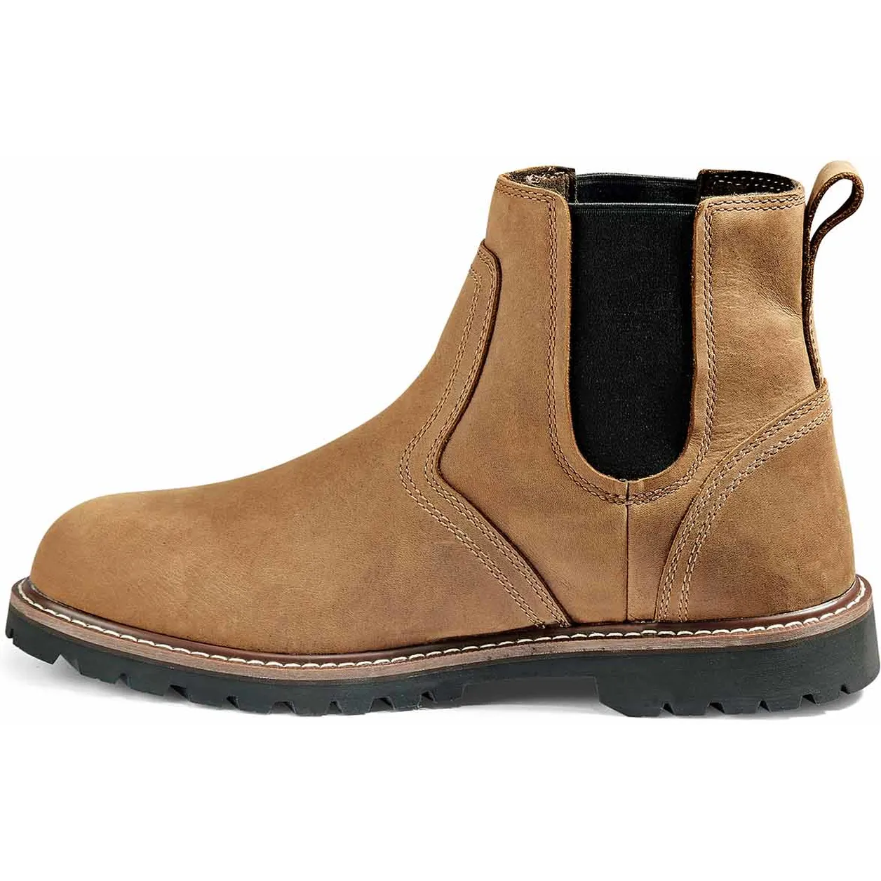 Kodiak Men's Mckinney Soft Toe Chelsea Work Boot -Brown- 4TESBN