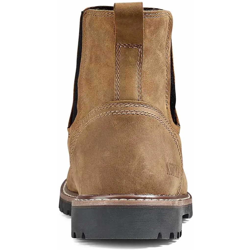 Kodiak Men's Mckinney Soft Toe Chelsea Work Boot -Brown- 4TESBN