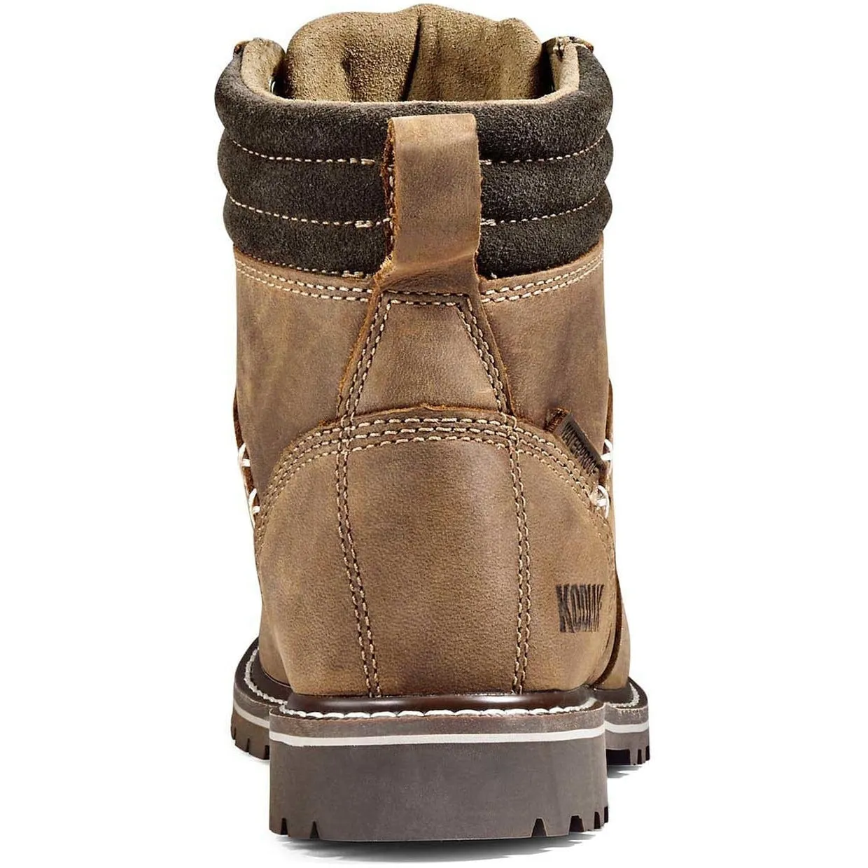 Kodiak Women's Bralorne 6" WP Slip Resist Safety Work Boot -Brown- 4TDSBN