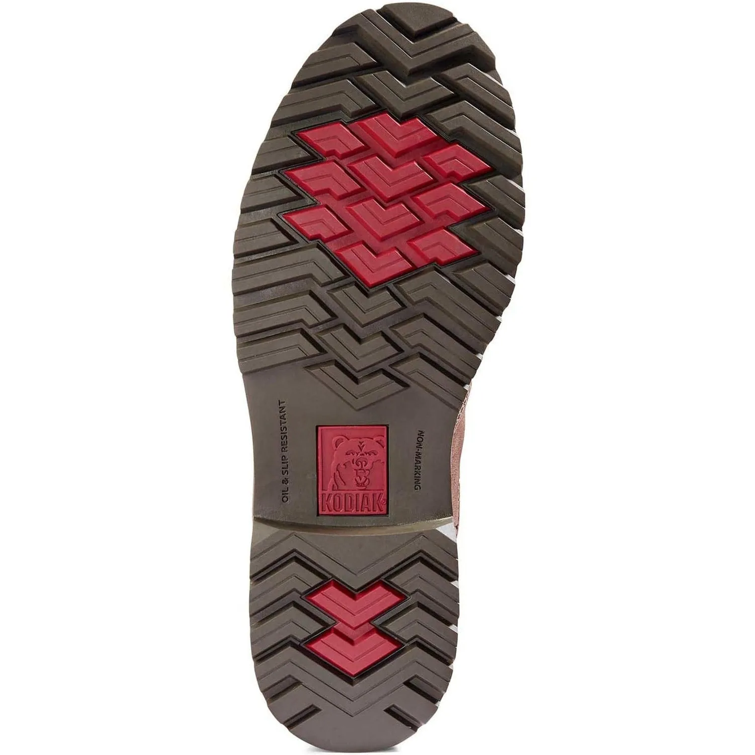 Kodiak Women's Bralorne 6" WP Slip Resist Safety Work Boot -Brown- 4TDSBN