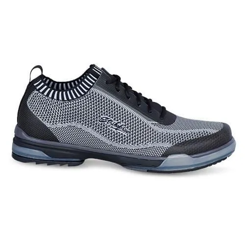 KR Strikeforce Mens Tour Knit Black/Grey Right Hand Bowling Shoes