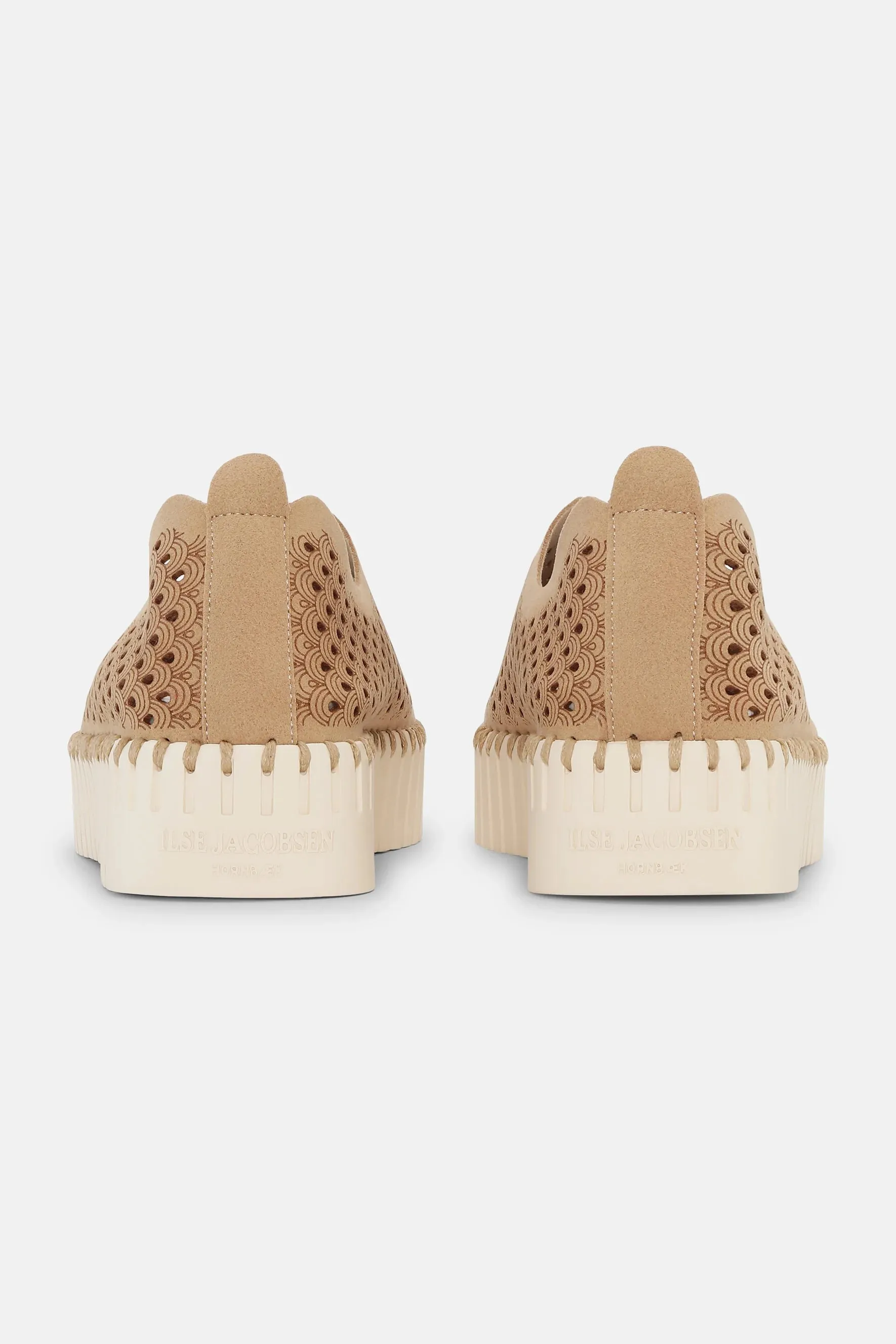 Latte Platform Tulip Shoes