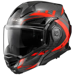 Ls2 Ff901 Advant X C Future Modular Helmet  Gl.Red-06