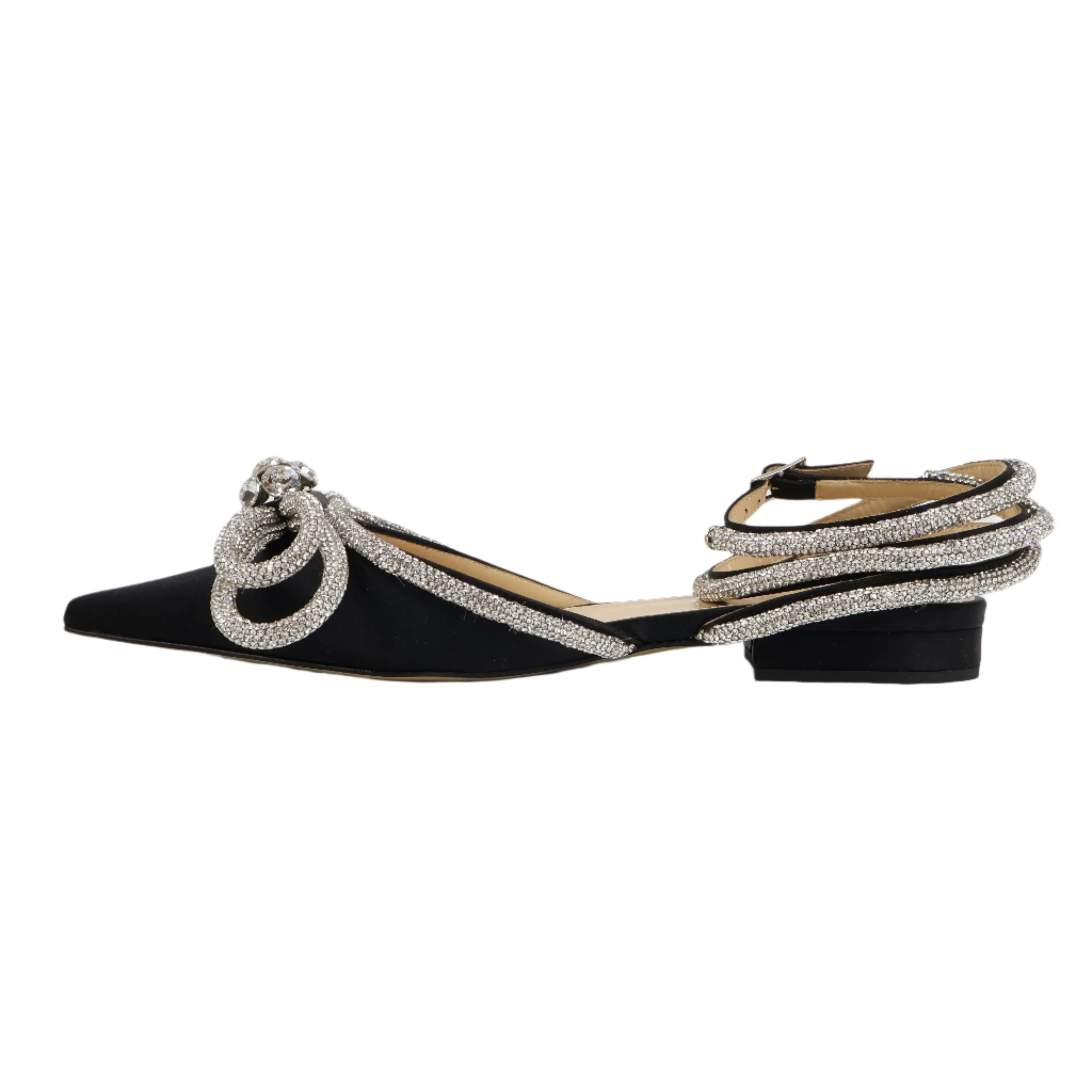 Mach & Mach Flats Double Bow Black