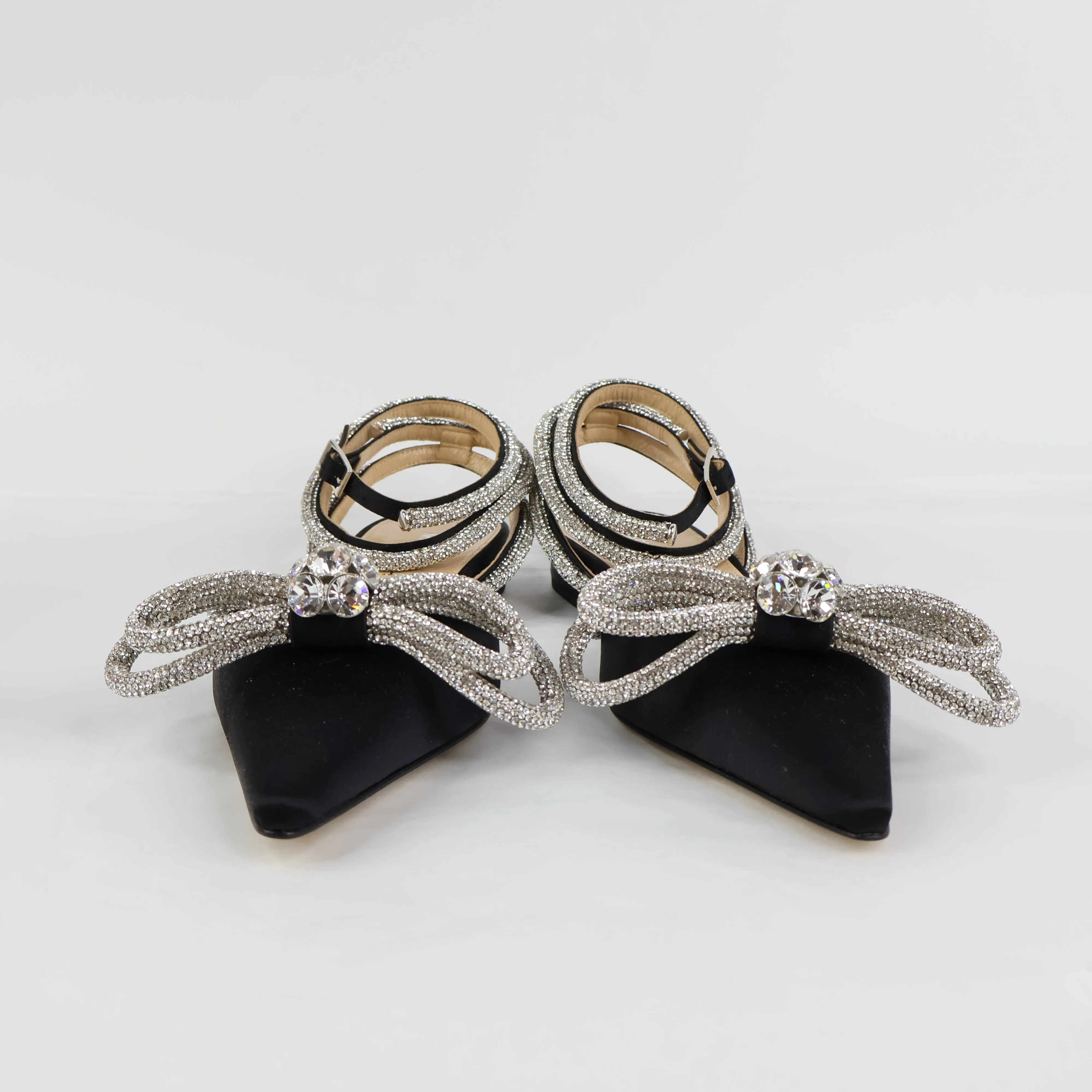 Mach & Mach Flats Double Bow Black