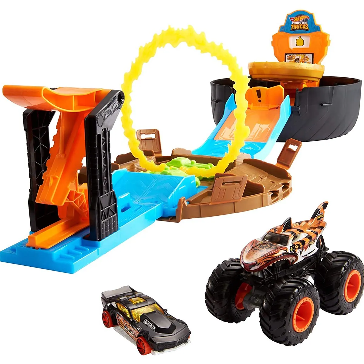 Mattel Hot Wheels Monster Trucks Stunt Tire Set