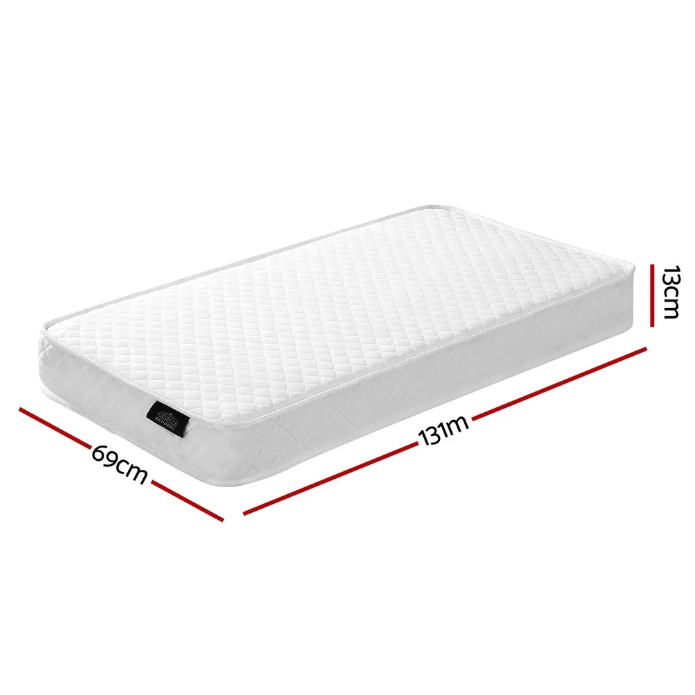 Medium Firm Hypoallergenic Baby Cot Mattress, 13cm - Giselle
