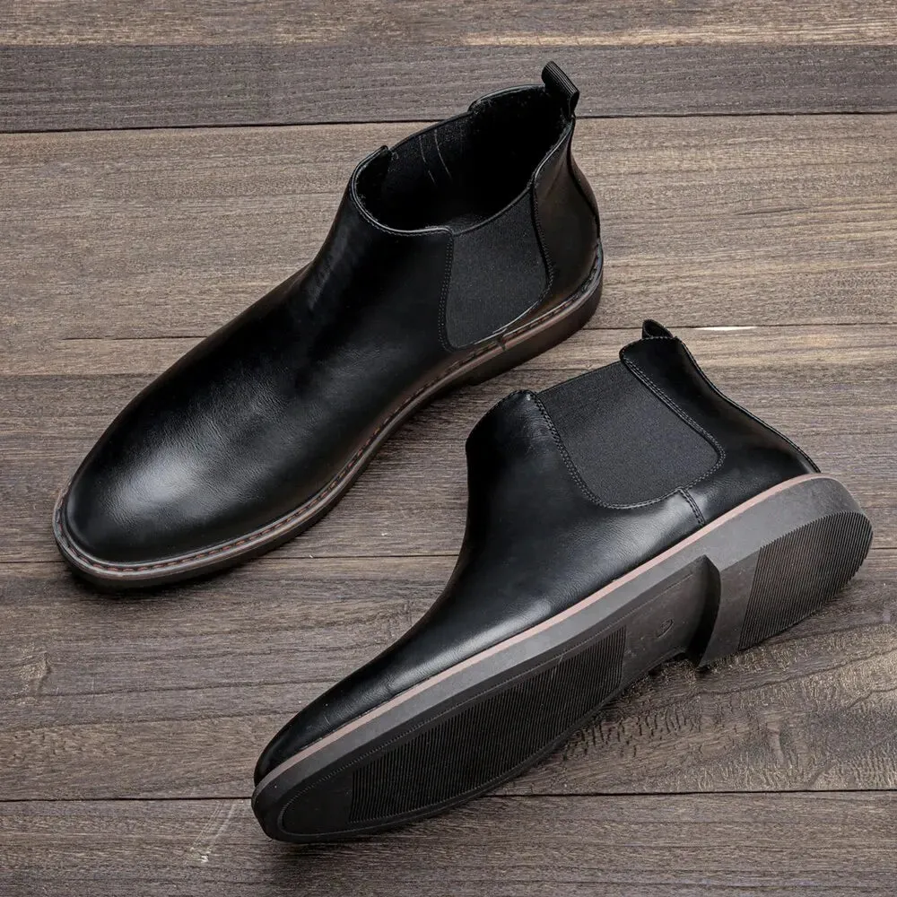 Men's Ankle Classic Chelsea-Heel Boots