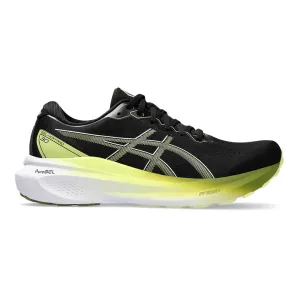 Men's Asics Gel-Kayano 30, Black/Glow Yellow, 13 2E Wide