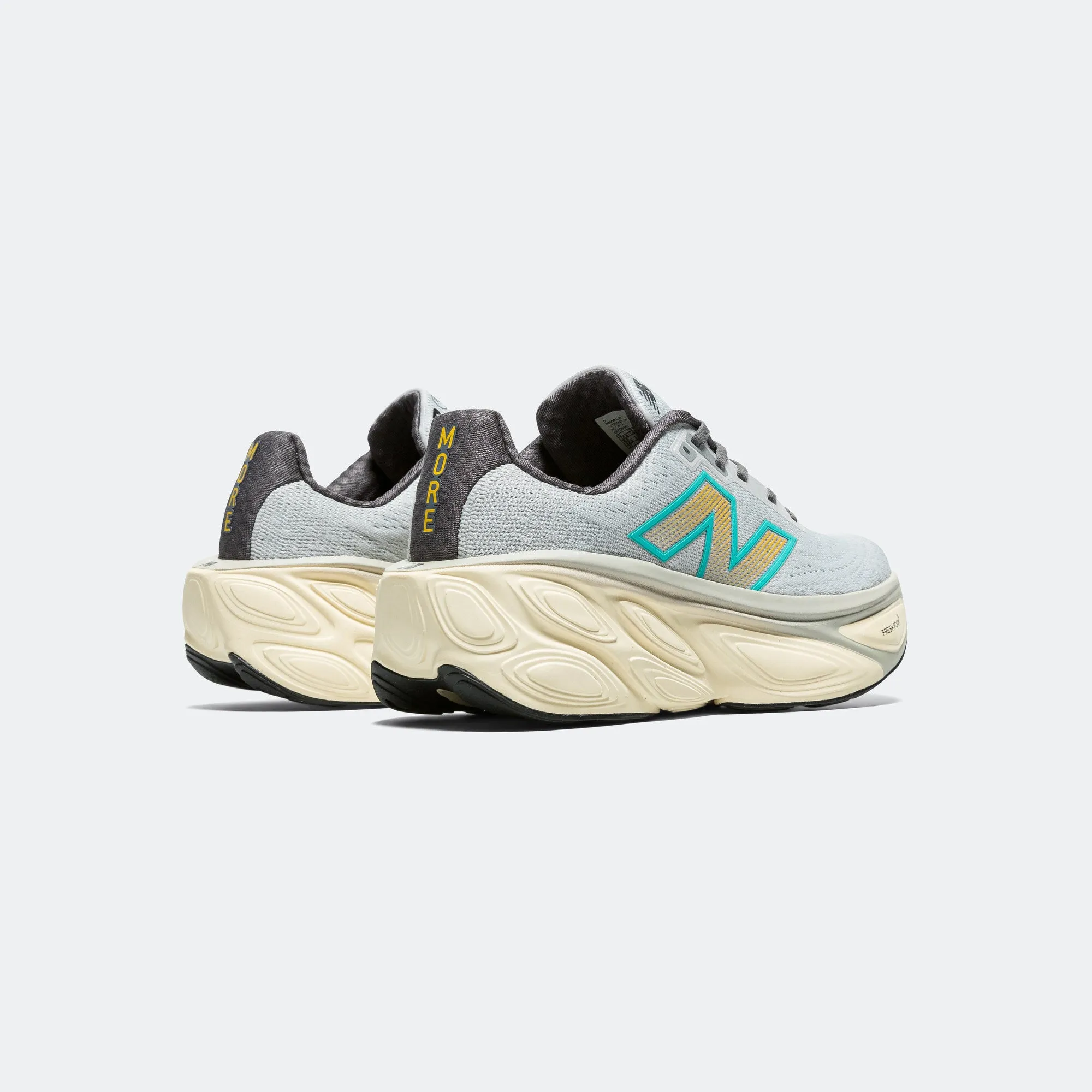 Mens Fresh Foam X More v5 - Brighton Grey/Cyber Jade