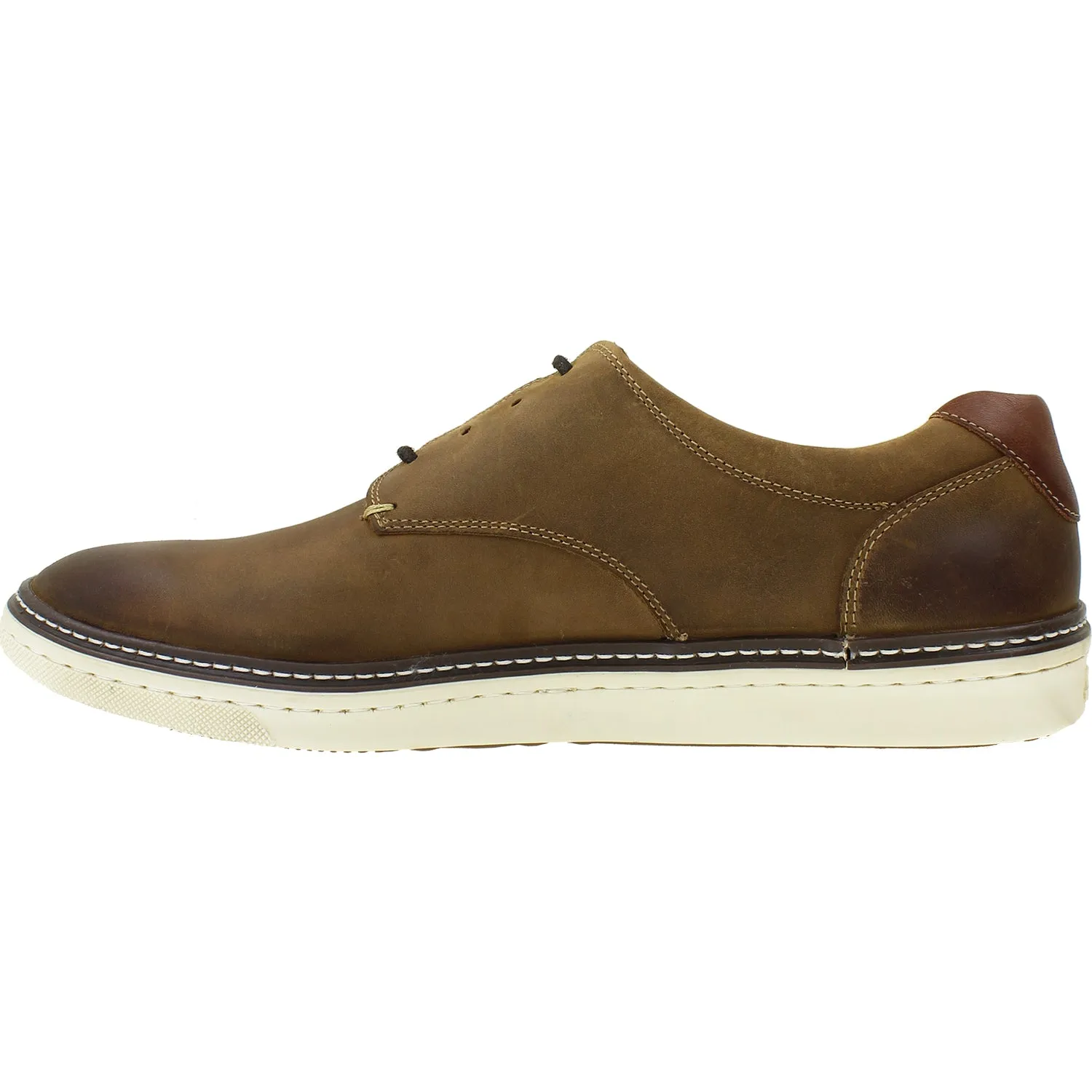 Men's Johnston & Murphy McGuffey Plain Toe Tan Oiled Full Grain Leather