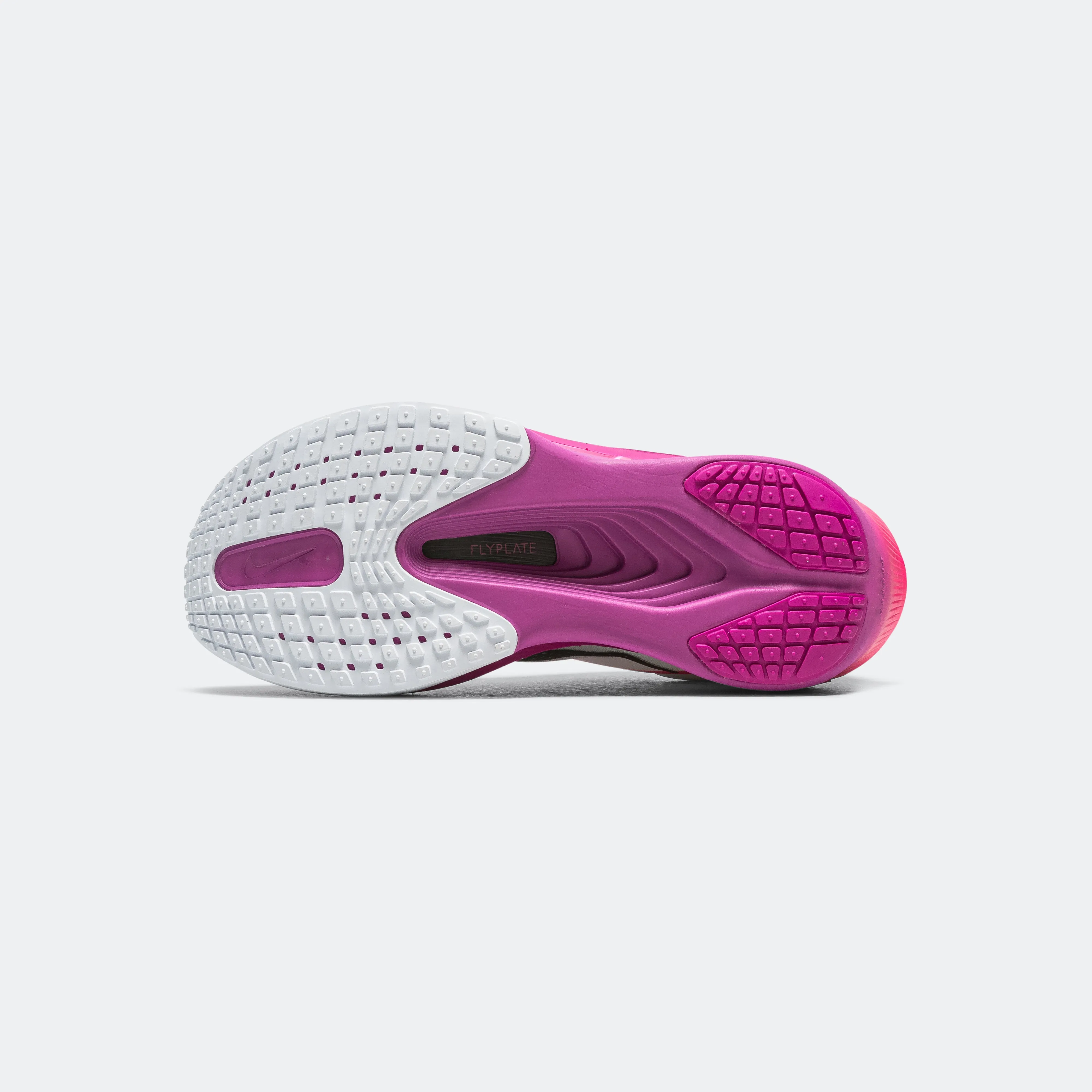 Mens Zoom Fly 6 - White/Vivid Grape/Hyper Pink/Black