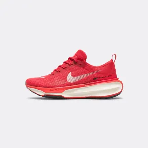 Mens  ZoomX Invincible 3 - University Red/Pale Ivory-Lt Crimson
