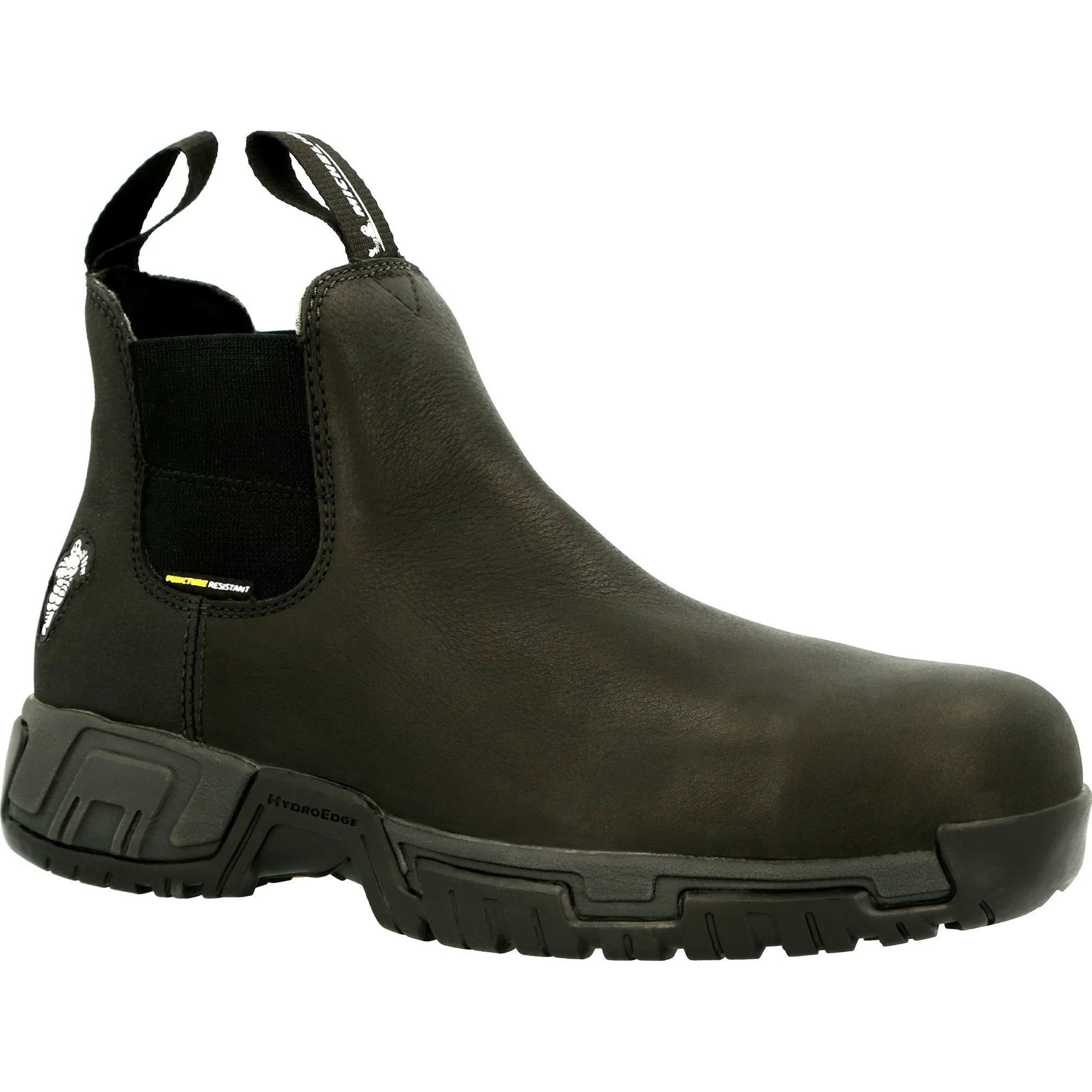 Michelin Men's HydroEdge 6" Alloy Toe WP PR Chelsea Work Boot- MIC0008