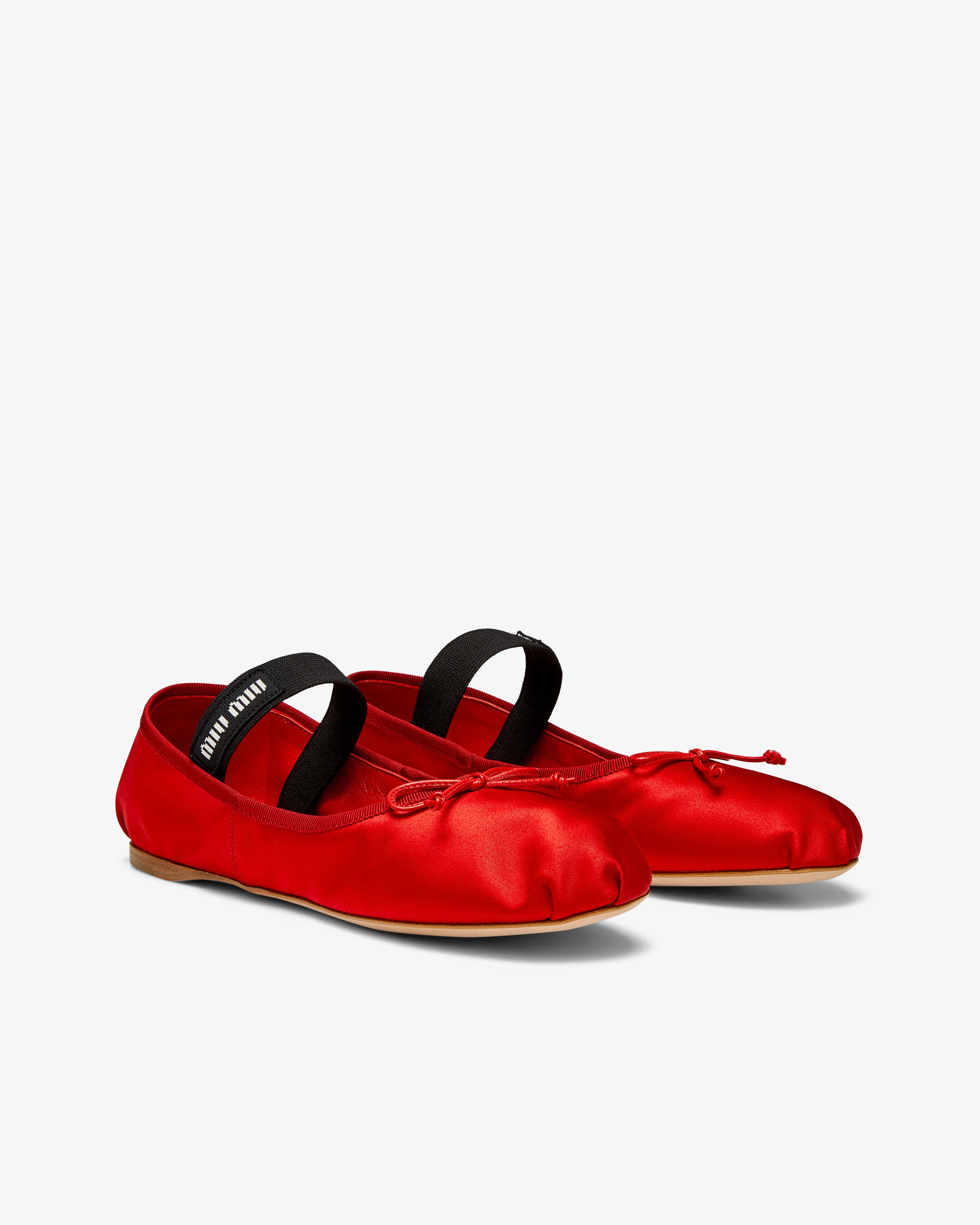 Miu Miu - Women’s Ballerina Shoe - (Red)