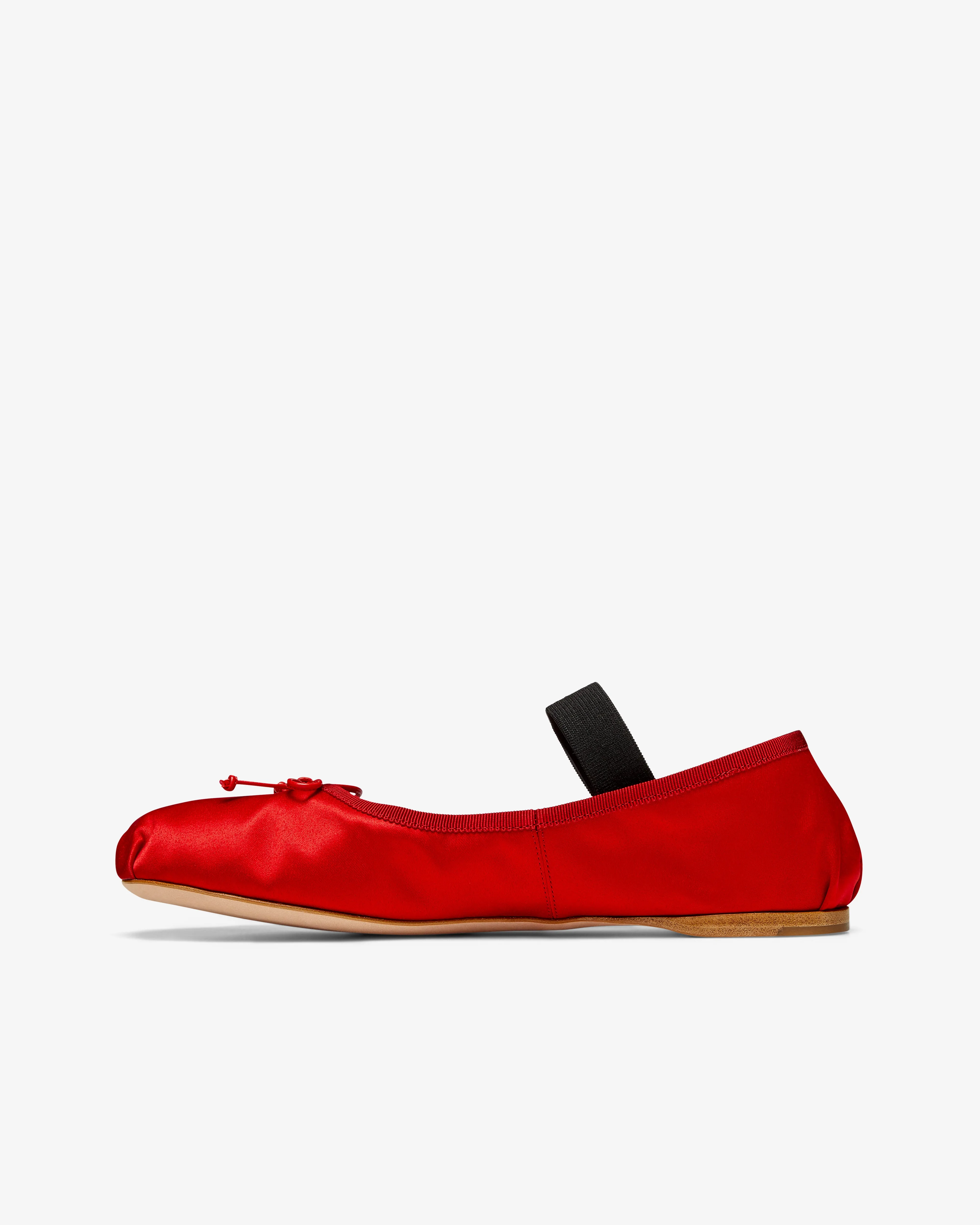 Miu Miu - Women’s Ballerina Shoe - (Red)