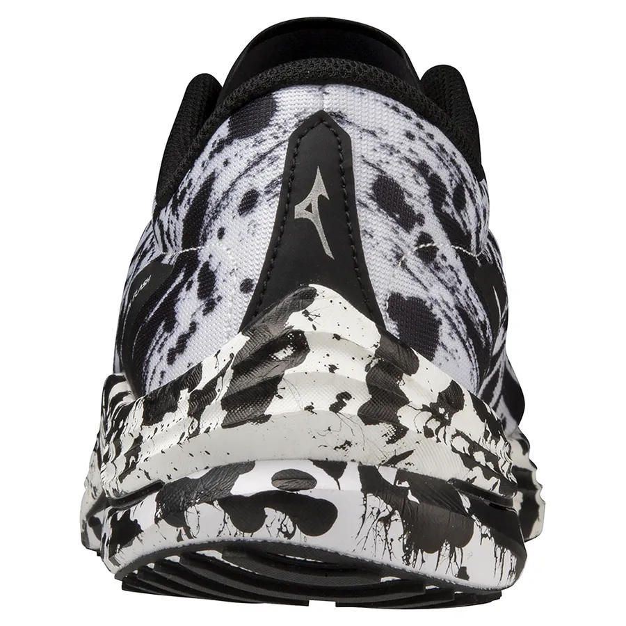 Mizuno Unisex's Wave Rebellion Flash - White/Black