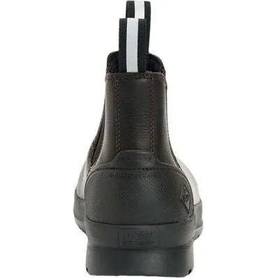 Muck Men's Chore Farm Leather Chelsea WP Work Boot - Black - CCLP-900