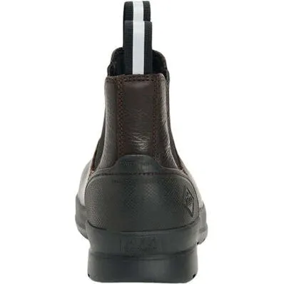 Muck Men's Chore Farm Leather WP Comp Toe Work Boot - Black - CCLC-900