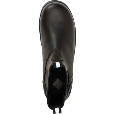 Muck Men's Chore Farm Leather WP Comp Toe Work Boot - Black - CCLC-900