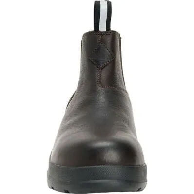 Muck Men's Chore Farm Leather WP Comp Toe Work Boot - Black - CCLC-900