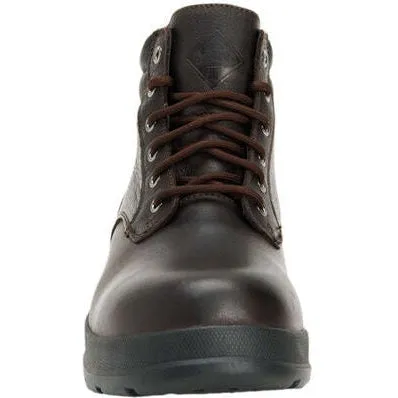 Muck Men's Chore Farm Leather WP Comp Toe Work Boot - Black - CLLC-900