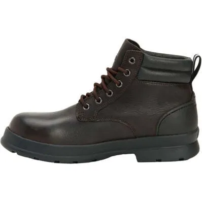 Muck Men's Chore Farm Leather WP Comp Toe Work Boot - Black - CLLC-900
