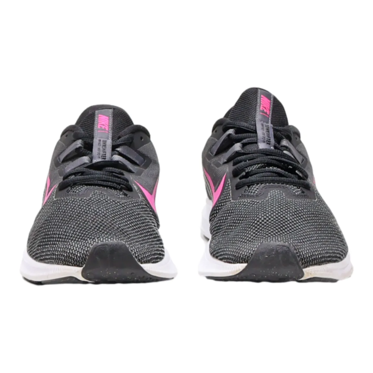 NIKE Downshifter Sneaker Trainers Black Synthetic Womens UK 7.5