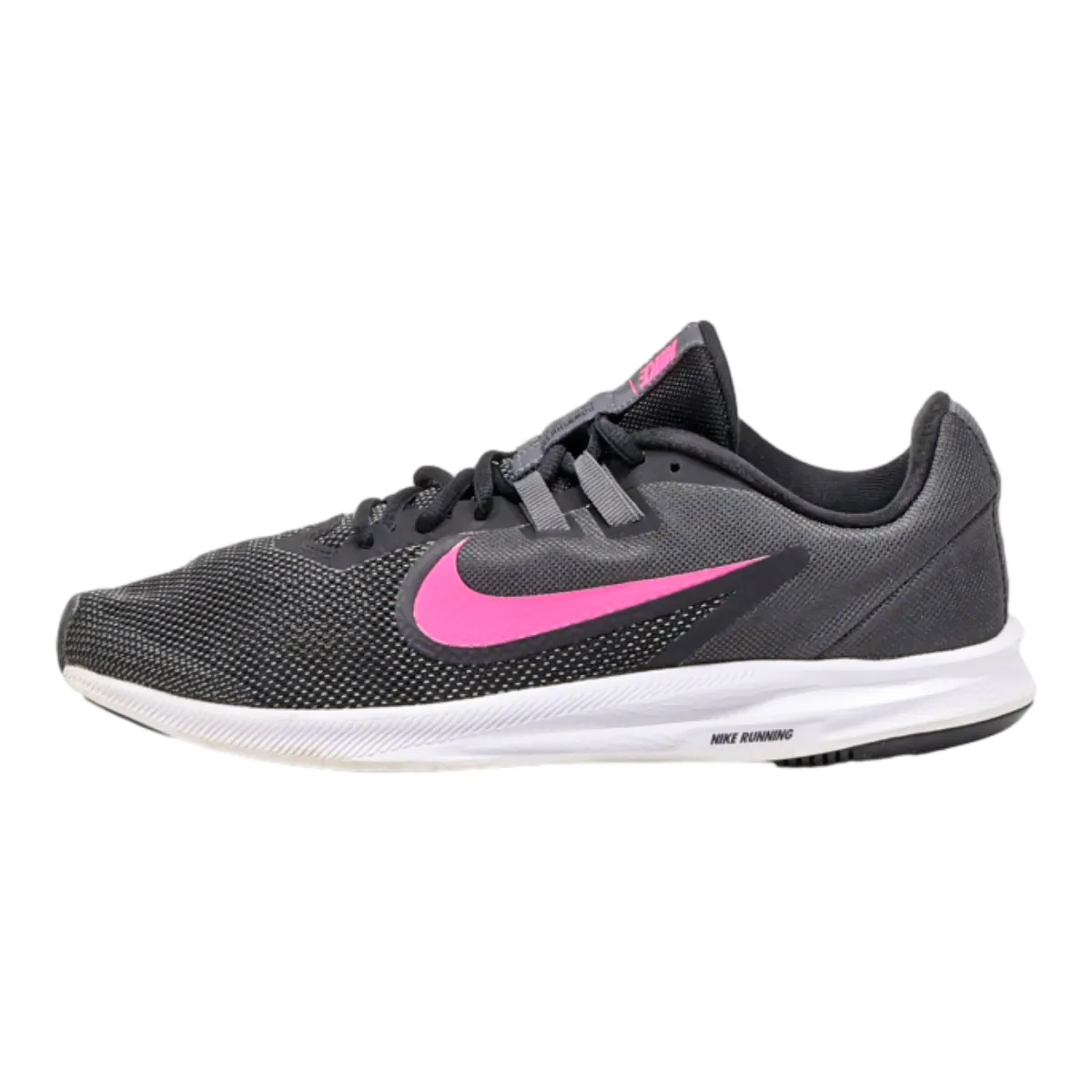 NIKE Downshifter Sneaker Trainers Black Synthetic Womens UK 7.5