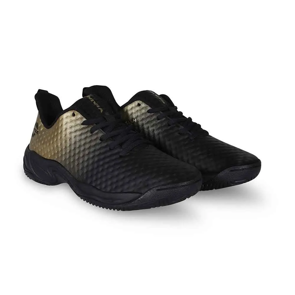 Nivia Power Smash Tennis Shoes Black/Bronze