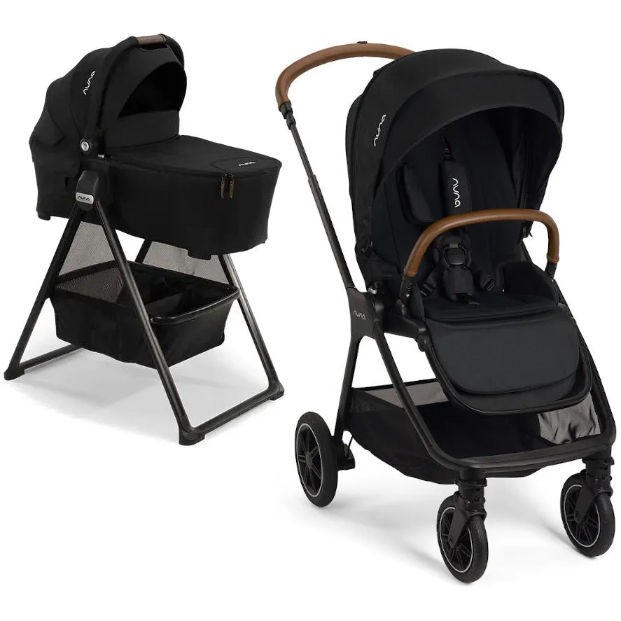Nuna Triv Next Stroller   Lytl Bassinet   Stand Bundle