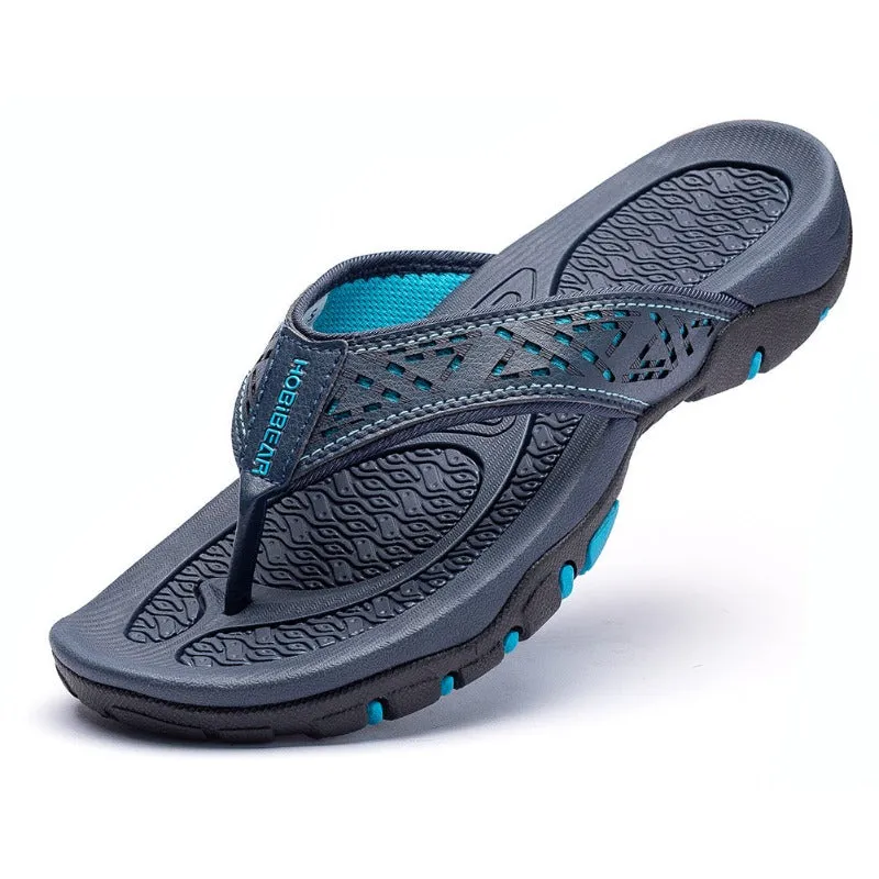 OCW Men Orthopedic Sandal Arch Support Breathable Comfortable Anti Skid Flip Flop