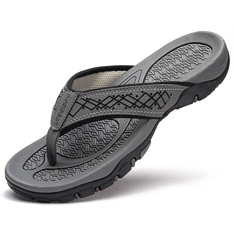 OCW Men Orthopedic Sandal Arch Support Breathable Comfortable Anti Skid Flip Flop