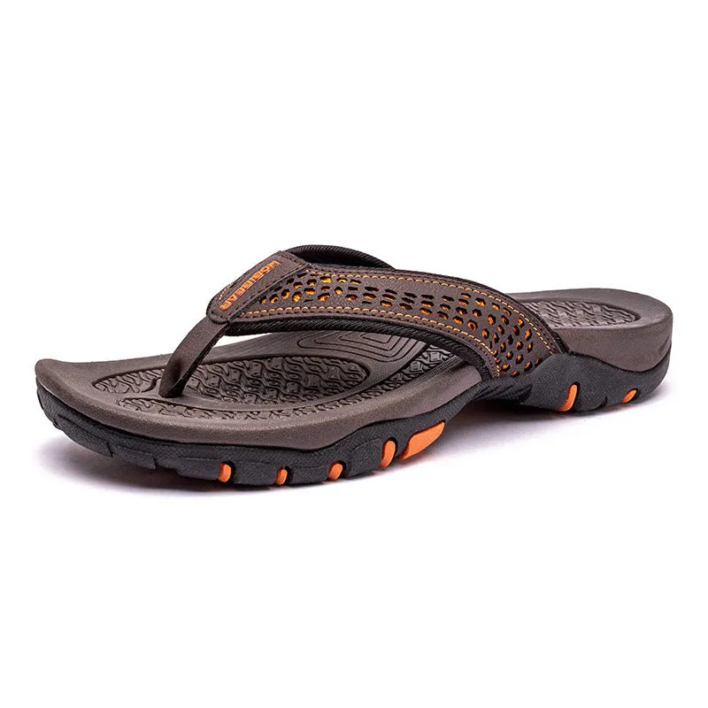 OCW Men Orthopedic Sandal Arch Support Breathable Comfortable Anti Skid Flip Flop