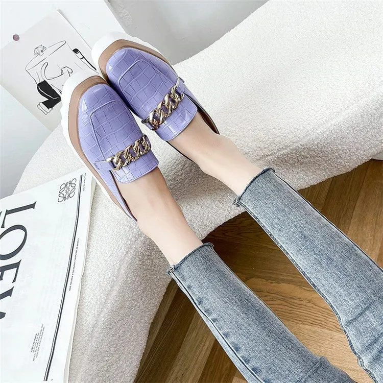 OCW Women Flip Flops Comfortable Platform Casual Round Toe Loafers