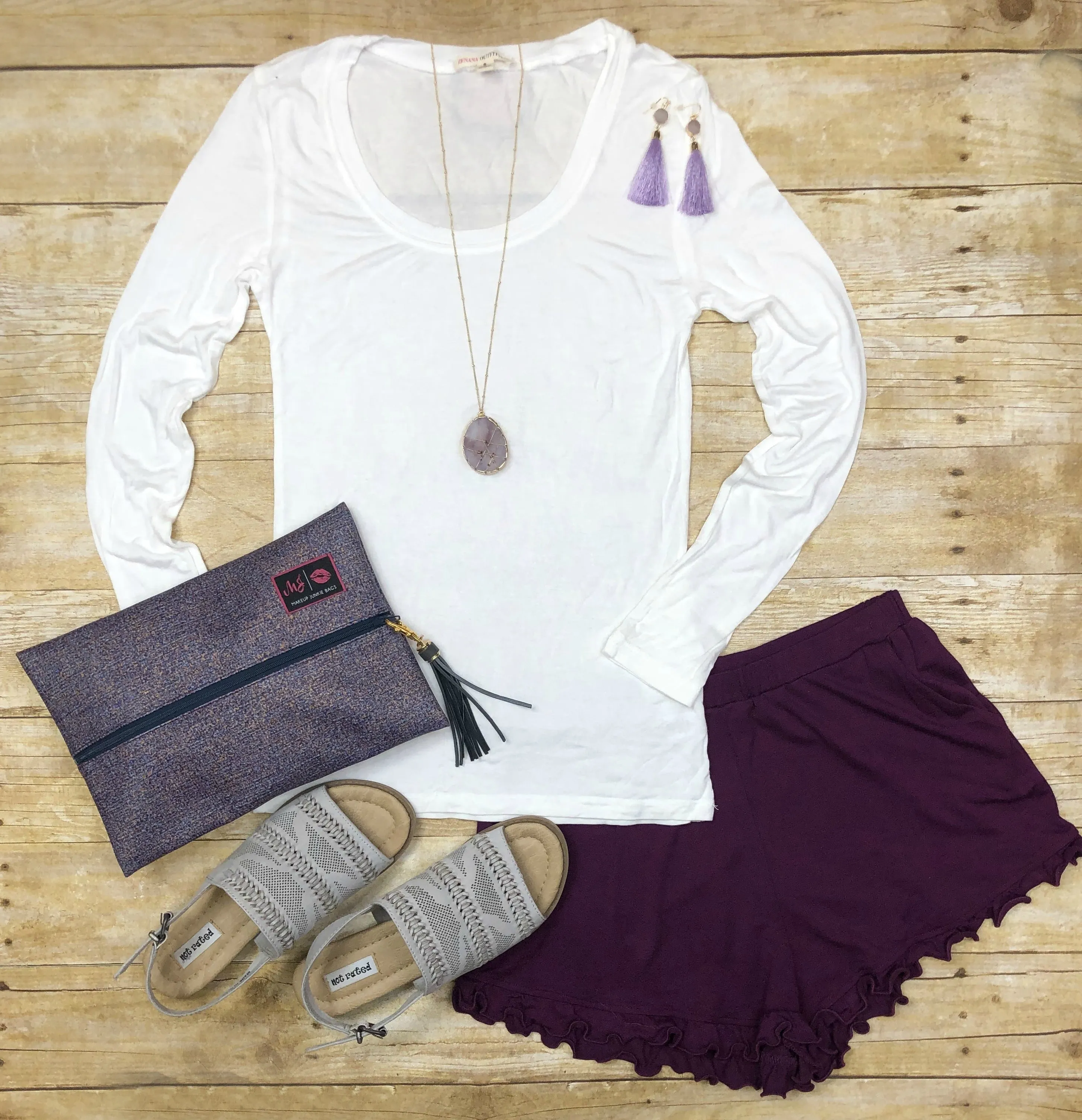 One Step At A Time Grey Sandals