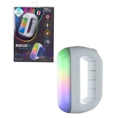 Open Box - Rukusfx Motion Controlled Music Mixer 120 Tracks DJ-style Mixer Built-In Mic LED