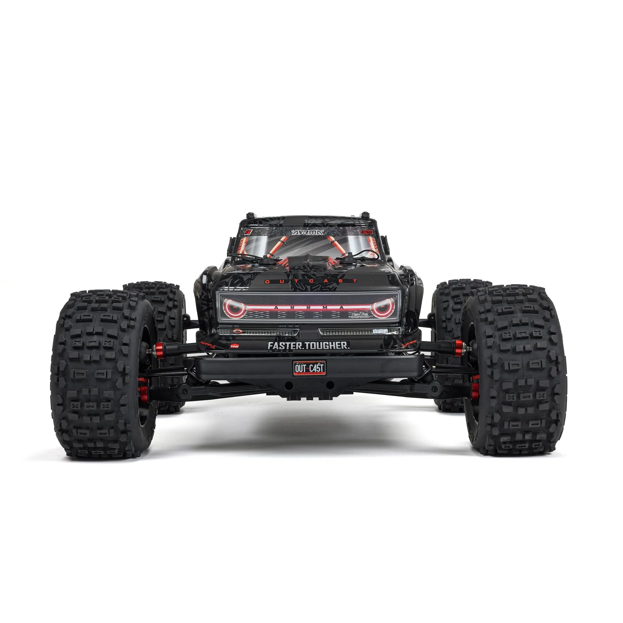 OUTCAST 4X4 8S BLX 1/5 Stunt Truck Black