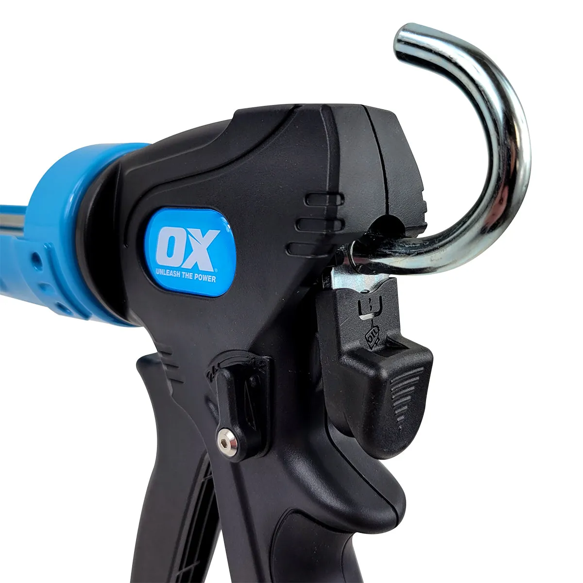OX Pro Dual Thrust Caulk Gun – 10oz