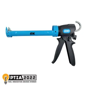 OX Pro Dual Thrust Caulk Gun – 10oz