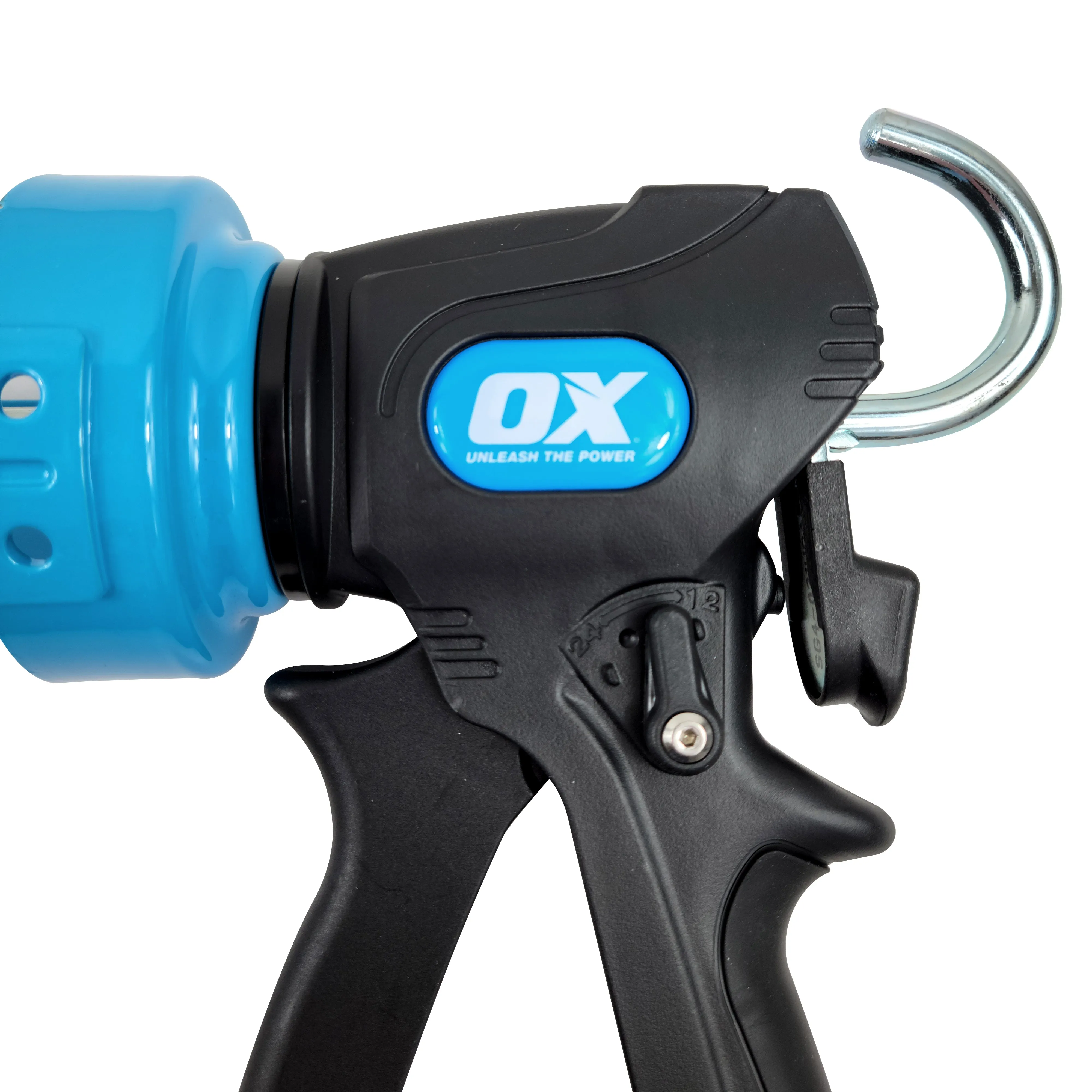 OX Pro Dual Thrust Caulk Gun – 29oz