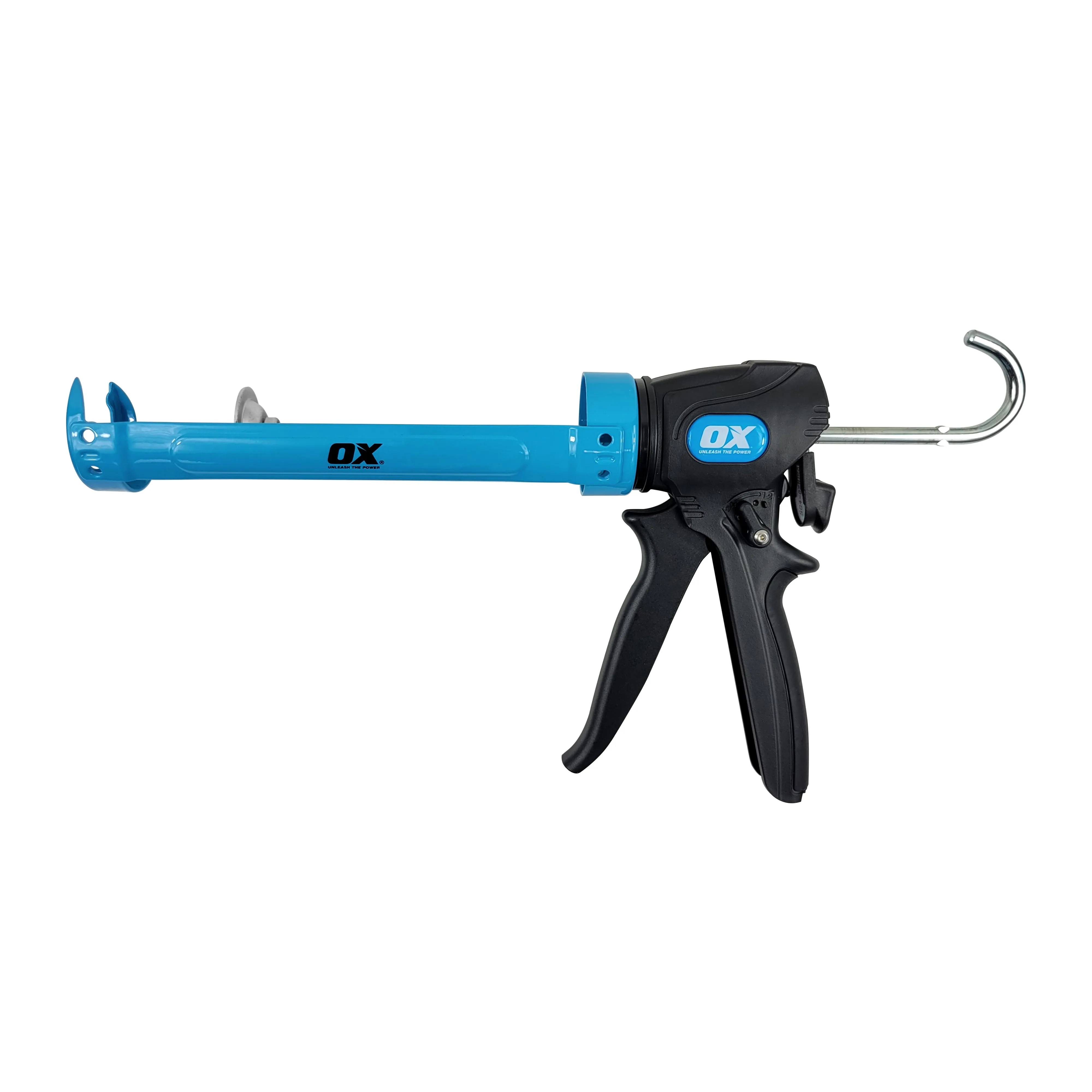 OX Pro Dual Thrust Caulk Gun – 29oz