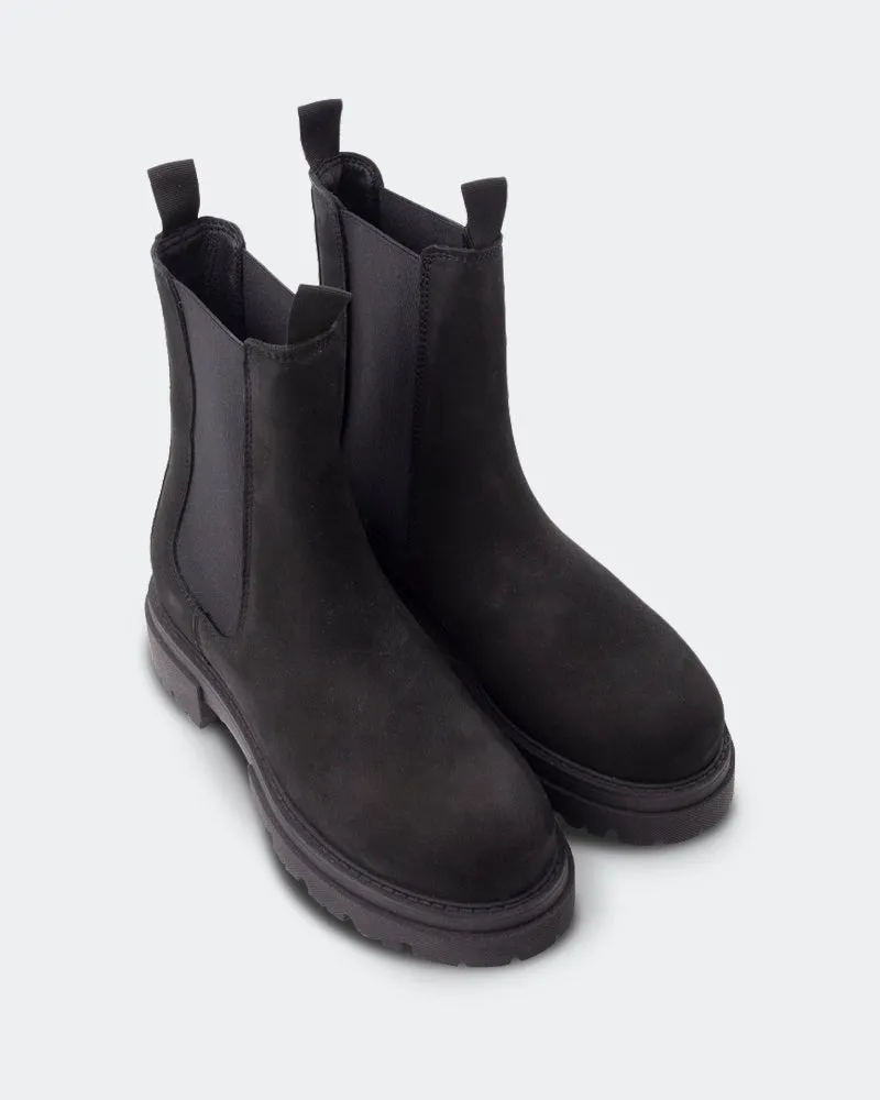 Percé Black Nubuck